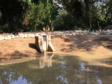 Rekonstrukce rybníka v městyse Červené Pečky